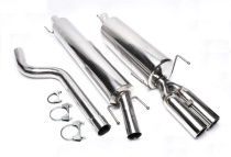 Opel Calibra A Calibra A  bis /ab Baujahr 1992 Rostfritt Sportavgassystem Catback TA Technix